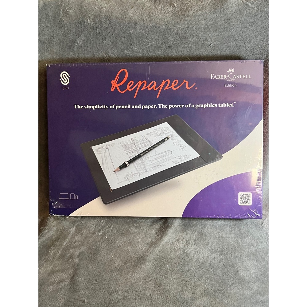 ISKN Repaper Faber-Castell Drawing Tablet Sealed Pencil Paper Graphic Artist Kit